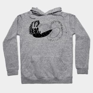 Mermaid Pin Up Hoodie